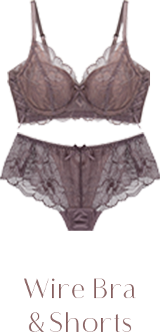Wire Bra & Shorts
