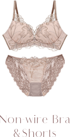 Non-wire Bra & Shorts
