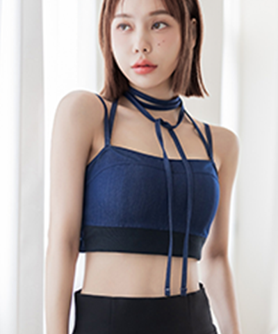 《BraJelly》ピオニーレースアップブラ＆ショーツ