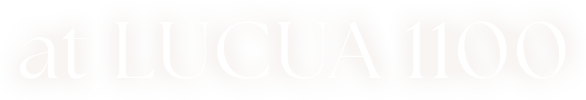 at LUCUA 1100