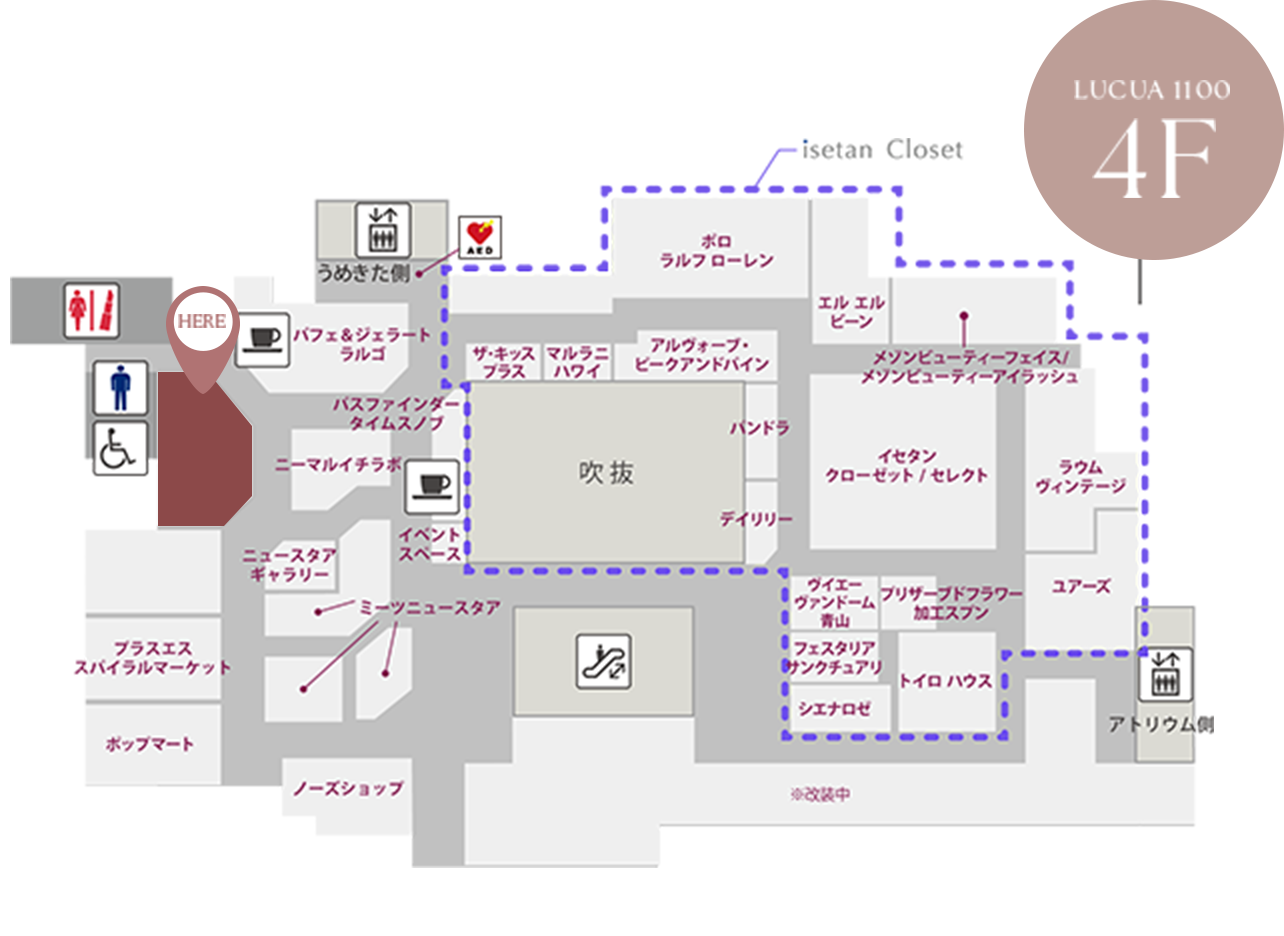 ルクアイーレ周辺地図