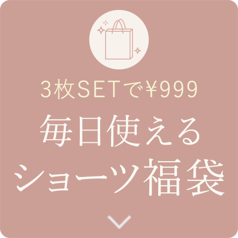 3枚SETで￥999 毎日使えるショーツ福袋