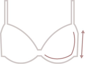 ブラジャーとインナーを1枚に