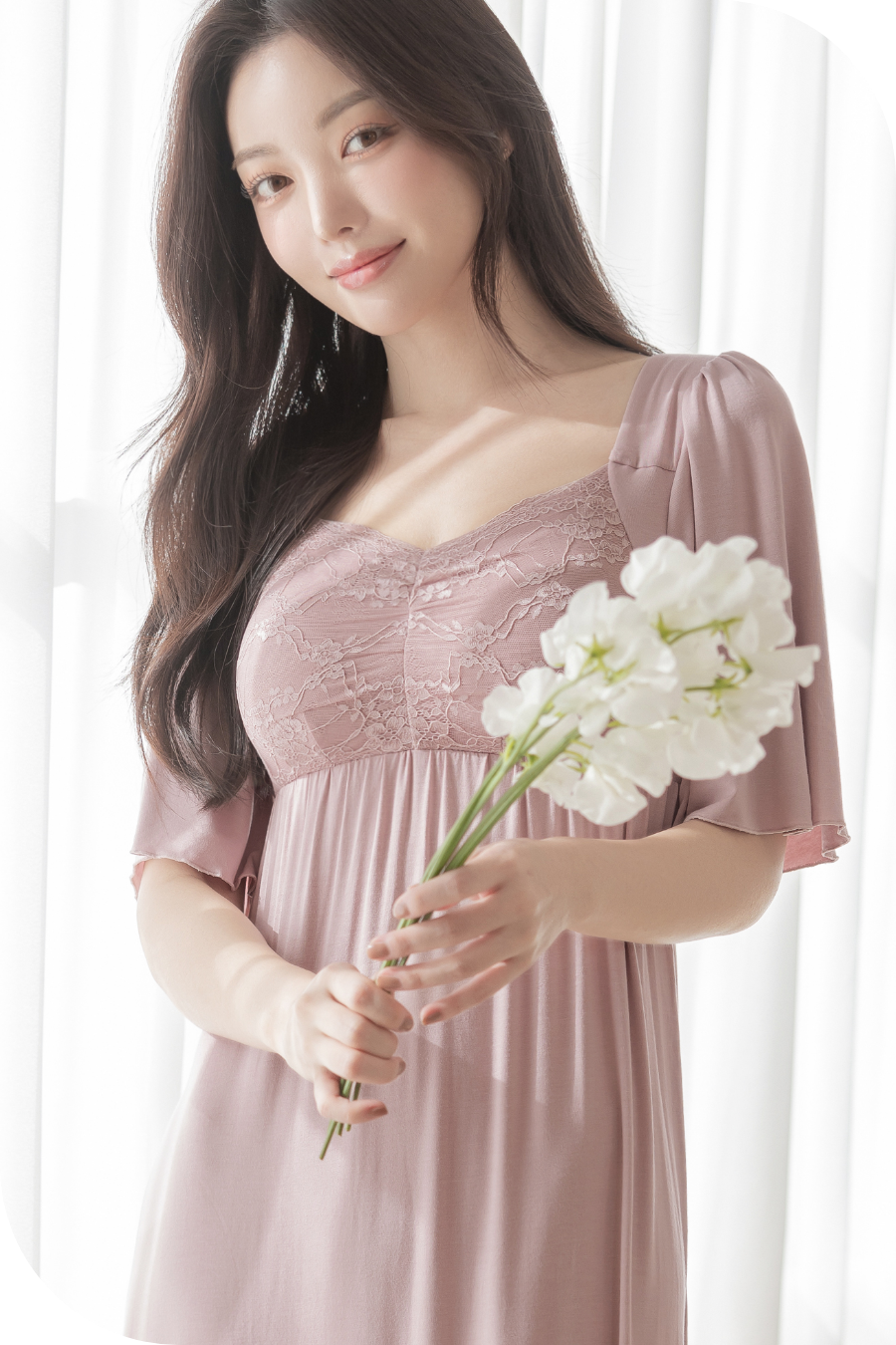 RakusiaSleepラクしてシアわせおやすみナイトブラルームウェア